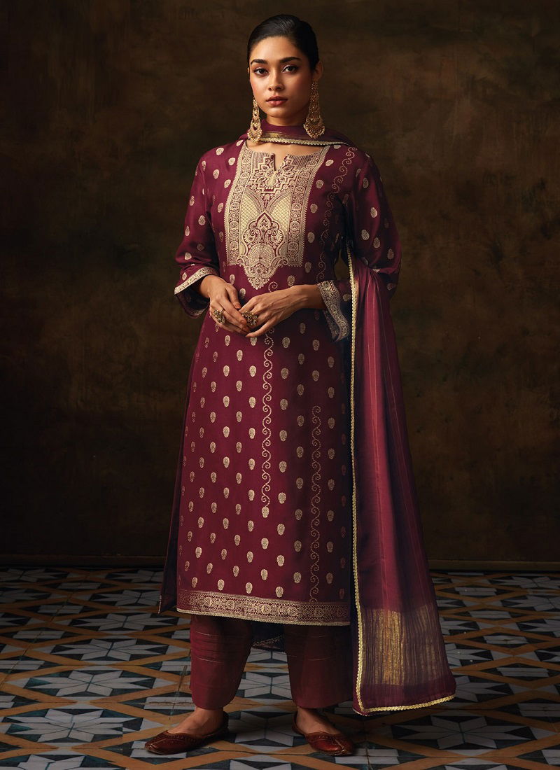 Chitraksh 1971 By Ganga Festive Wear Salwar Suits Catalog